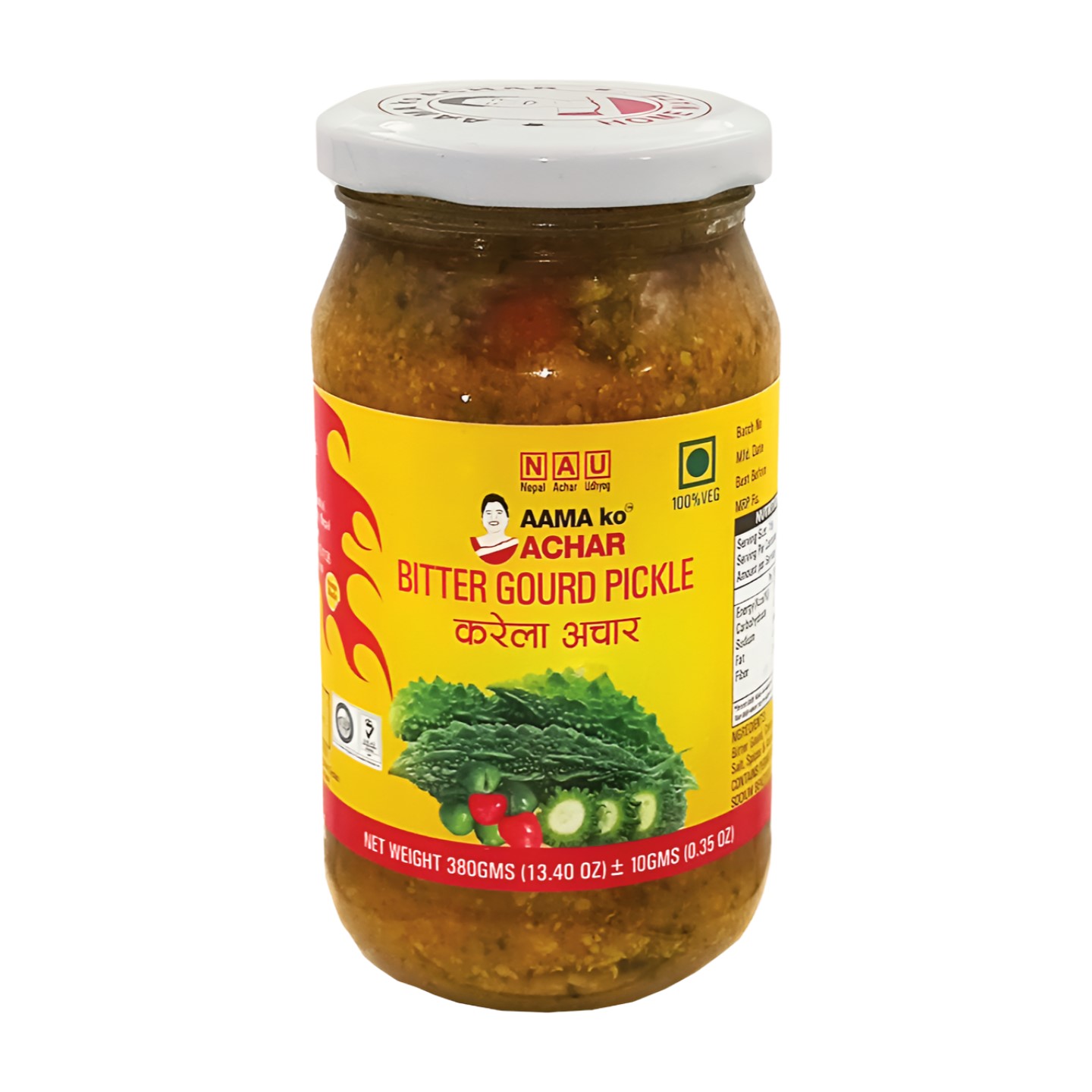 Aama ko Karela Pickle 380 gm